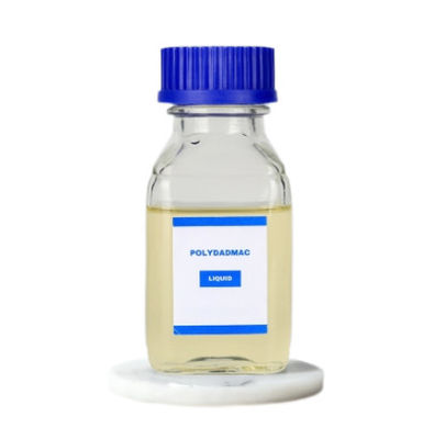 Geelblauw vloeibare waterzuiveringsmiddel Flocculant PolyDADMAC Polydiallyldimethylammoniumchloride