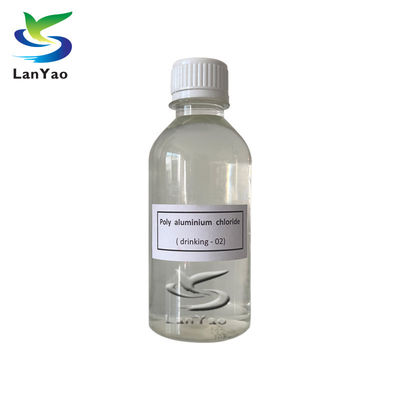 Doorzichtig Polyaluminiumchloride PAX 18 Oplossing doorzichtig Waterbehandeling Chemisch coagulant
