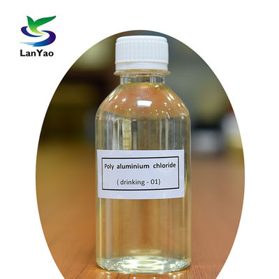 Doorzichtig Polyaluminiumchloride PAX 18 Oplossing doorzichtig Waterbehandeling Chemisch coagulant