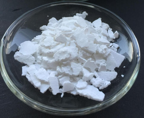 Van het het Calciumchloride van de industriële/Voerrang de Vlokcacl2 Wit 10043-52-4 74% 25kg