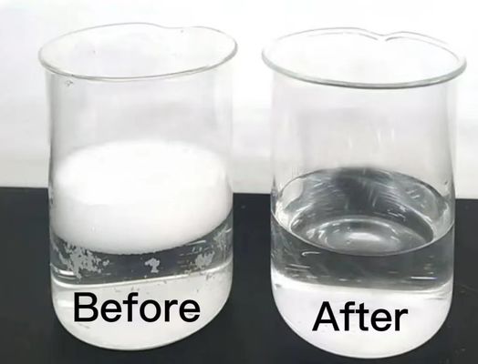 Wateroplosbaar Silicone Antifoaming Agent Industrieel Melkwit Vloeibare Polyether Antifoamer Voor Petroleum Gas Scrubbing