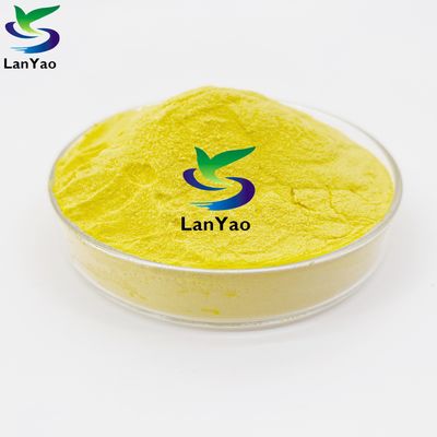 Geel poeder Polyaluminiumchloride Cas 1327 41 9 Waterbehandeling PAC Voor industriële afvalwaterbehandeling