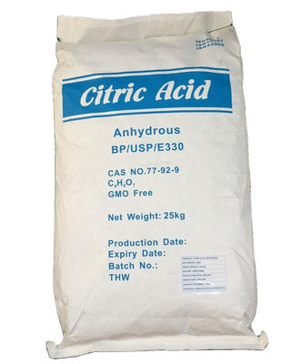 Voedingsmiddelenadditieven Anhydride poeder Citroenzuurgehalte voor uitzonderlijke prestaties
