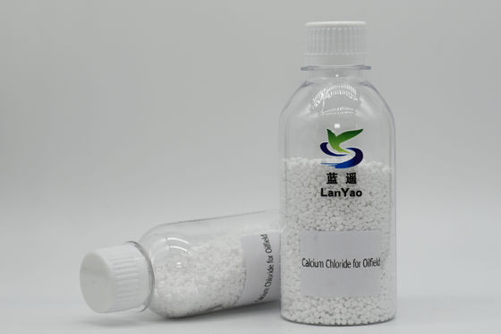 Watervrij calciumchloride wit poeder hygroscopisch voor industriële doeleinden